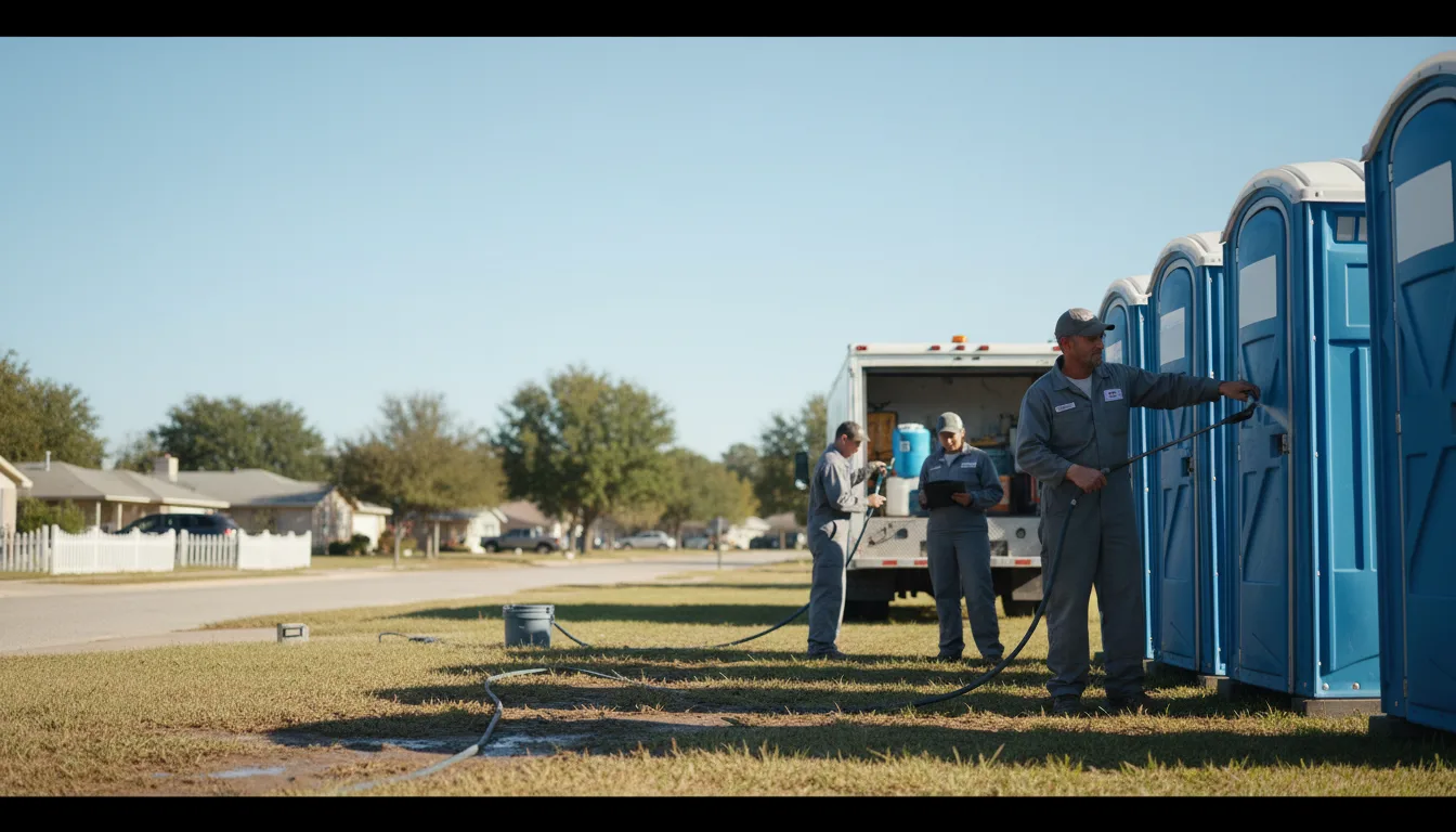 Long-Term Portable Toilet Rental in Flint, TX near me